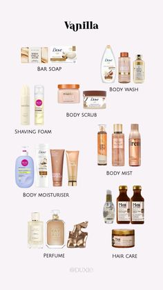 vanilla girl aesthetic, shower, routine, beauty, vanilla girl bag, aesthetic, beauty bag aesthetic, clean girl, shower essentials, selfcare, body care, hair care, products, clean, vanilla scent, perfume, body scrub Vanilla Scent Perfume, Aesthetic Shower Routine, Aesthetic Shower, Vanilla Girl Aesthetic, Shower Essentials, Scent Perfume, Aesthetic Clean