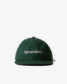 Spreadsheets Hat – Pretend Store Lenticular Printing, Pivot Table, A Safe Place, Membership Card, Bach Party, Graphic Apparel, Ripstop Fabric, Embroidery Ideas, Safe Place