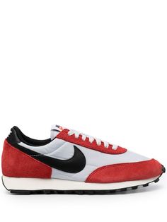 Shop red Nike Daybreak low-top sneakers with Express Delivery - Farfetch Nike Daybreak, Low Top Jordans, Nike T, Red Nike, Common Projects, Red Sneakers, Nike Cortez Sneaker, Monk Strap, Nike Dunks