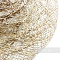 Vintage straw capelines are a treasure to behold - mainly because many of them were so labor intensive to make that they quite simply will never be made again. This is one of those!Made from natural undyed open weave stripe straw and twisted jute braid, this capeline dates back to at the least the 1960s and has a nice big brim so you can make the summer hat of all summer hats! They all have their own personality, some are more closely woven, some have more colour variation. A true sign that each Natural Woven Toquilla Straw Boater Hat, Natural Jute Fedora Straw Hat, Natural Wide Brim Straw Hat With Open Weave, Natural Wide Brim Sun Hat With Open Weave, Eco-friendly Woven Natural Hat, Eco-friendly Handwoven Natural Sun Hat, Natural Jute Handwoven Straw Hat, Natural Woven Jute Sun Hat, Natural Jute Woven Sun Hat