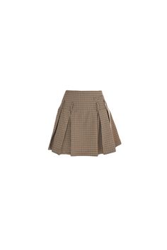 The skirt is designed with box pleats and a high waist for a signature touch that is unique and personal. Carefully selected materials also contribute to enhancing the elegance of the item. Note:*Processing time takes 17-20 working days (including 10-15 working days for manufacturing and NOT including shipping time)**Made To Order Definition:- The product is currently unavailable and not in mass production.- The product will be manufactured immediately after its order has been placed successfull Chic A-line Pleated Skort, Elegant Workwear Skort With Accordion Pleats, Elegant A-line Pleated Tennis Skirt, Chic Accordion Pleats Mini Skirt For Fall, Elegant Pleated Tiered Skort, Elegant Tiered Pleated Skort, Classic Pleated Hem Mini Skirt, Pleated Waist Mini Skirt For Workwear In Fall, Pleated Waist Mini Skirt For Workwear And Fall Season