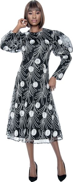 Terramina 7211 1 piece Print Mesh Overlay Dress Colors: Black/White Sizes: 8, 10, 12, 14, 16, 18, 20, 22 White Maxi Dress For Evening In Winter, White Maxi Dress For Winter Evening, White Evening Dress For Winter, Festive Black Midi Dress, White Winter Evening Dress, Chic White Festive Dress, Mesh Overlay Dress, Denim Maxi Dress, Embroidered Lace Dress