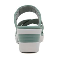 Elevate your style and comfort with our Siketu Tetra Cushioned Wedge Sandals. These dusty green sandals feature a cushioned wedge for all-day support, making them perfect for both casual and dressy occasions. Add a touch of sophistication to any outfit with the sleek design and comfortable fit. 2.36'' heel Slip-on PU upper Synthetic Arch support footbed™ Cushioned Insole™ Anti-skid rubber sole Summer Synthetic Slip-on Wedge Sandals, Green Leather Slip-on Wedge Sandals, Summer Slip-on Synthetic Wedge Sandals, Green Cushioned Slip-on Wedge Sandals, Synthetic Slip-on Wedge Sandals With Textured Sole, Green Sandals, Dusty Green, Reindeer Headband, Wedge Sandal