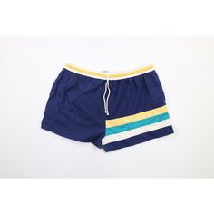 Vtg 90s Streetwear Mens XL Faded Striped Color Block Lined Shorts Swim Trunks Mens Shorts Has color fade. Rip on the inside liner Mens size XLarge Measurements are: 16 inches across the waist laid flat 2.5 inch inseam 15 inches from top to bottom Blue Cotton US Shipping is FREE Canada is $15 and International is $24 Check out my other items in my store! PR819 Vintage Blue Shorts For Streetwear, Retro Color Block Bottoms For Summer, 90s Style Sports Shorts, Retro Color Block Swimwear, Vintage Sports Bottoms For Summer, Retro Blue Swimming Bottoms, Retro Summer Sports Bottoms, Retro Short Bottoms For Beach Season, Retro Short Beach Bottoms