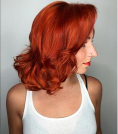 Copper Red Bob, Aveda Formulas, Coiffed Hair, Copper Bob, Demi Color, Hair Color Products, Aveda Hair, Aveda Salon