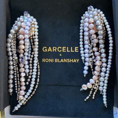 Brand New Garcelle X Roni Blanshay Pearl Statement Clip On Earrings Pearl Statement Earrings, Clip On, Clip On Earrings, Statement Earrings, Jewelry Earrings, Inspirational Quotes, Women Jewelry, Brand New, Quotes