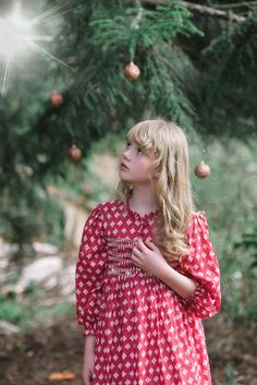 "Introducing our \"Crimson Snowflake\" girl's smocked dress, a stunning blend of crimson and white.  Perfect for holiday festivities or special occasions, it radiates elegance and youthful charm in equal measure. * 100% Cotton * Handmade * Tie at the back * Lightweight, soft cotton, comfortable, and ready to play * Hand wash or machine wash on a delicate setting We are based in Sydney, New South Wales, Australia. We ship within Australia and to other countries as well. The shipping fee is vary b Red Long Sleeve Dress With Smocked Bodice, Red Smocked Bodice Dress For Holiday, Red Holiday Dress With Smocked Bodice, Holiday Dresses With Smocked Back, Girls Smocked Dresses, Girls Smock, New South Wales Australia, Different Dresses, Smocked Dress