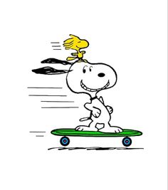 a drawing of a person riding a skateboard