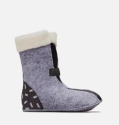 Women's Boot Liners | SOREL Winter Carnival, Felt Boots, Freezing Weather, Old Boots, Sporty Sandal, Shearling Slippers, Fashionable Snow Boots, Boot Liners, Sorel Boots