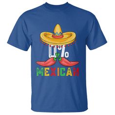 Funny Cinco De Mayo T Shirt 0% Mexican Fiesta SombreroOur T-Shirts are custom-made to order and handcrafted to the highest quality standards. ----Product Details---- 5.3 oz., 100% preshrunk cotton. Taped shoulder-to-shoulder. Seamless rib at neck. Coverstitched collar and sleeves. Seamless rib at neck. Processing time: 4 - 7 business days. Shipping time: 3 - 5 business days. Made in the United States. ----Care Instruction---- Machine wash cold. Tumble dry medium. Do not bleach. ----Note---- Please refer to the SIZE CHART for accurate sizing, and allow a slight ±1 inch difference due to manual measurement. Colors may slightly vary due to different lighting conditions. The final product's design may slightly shift in position due to the manual cut and sew procedure. Thank you for considering Digital Printing, Your Story, 1 Inch, Custom Made, Size Chart, United States, Navy, Funny, T Shirt