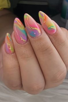 Witchy Nails, Colorful Nail, Nail Tattoo, Hair Wax, Nails 2024, Neon Nails, Signature Look