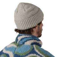 The Brodeo is a classic cuff beanie made with a recycled wool/recycled nylon blend. Fair Trade Certified™ sewn. DETAILS Hard-Working Yet Easy-Wearing Yarn Blend Warm and comfortable recycled wool/recycled nylon blend provides a snug fit that will loosen with wearRib-Knit Cuff 2½" rib-knit cuff traps heat and keeps your hat in placeOriginal Artwork Patagonia graphics are original works created both by our designers as well as freelance creativesFair Trade Certified™ Sewn Fair Trade Certified™ sew 50% Logo, Best Bond, Beanie Style, Cuffed Beanie, Knit Cuff, Fair Trade, Patagonia, Rib Knit, Original Artwork