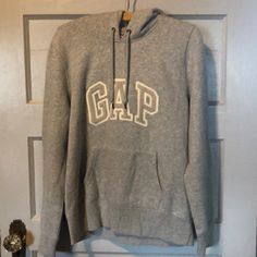 Brand New With Tags Gap Gray Hoodie. Size Large. Pocket In Front. Gap Hoodies, Gap Hoodie, Brown Hoodie, Navy Hoodie, Brown And Orange, Gray Hoodie, Gap Sweater, Gap Women, Beige Sweater