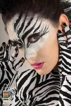 Face Coloring, Pony Makeup, Drag Queen Makeup, Queen Makeup, Zebras Animal, Halloween 2024, Facepaint