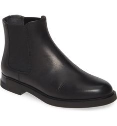 Camper Iman Chelsea Boot | Nordstrom Workwear Boots With Removable Insole And Round Toe, Sleek Chelsea Boots With Round Toe For Fall, Winter Leather Chelsea Boots With Textured Sole, Classic Chelsea Boots With Textured Sole For Fall, Modern Almond Toe Chelsea Boots For Work, Classic Winter Boots With Textured Sole, Formal Boots With Textured Sole For Fall, Flat Heel Chelsea Boots With Rubber Sole For Work, Flat Heel Business Boots With Removable Insole