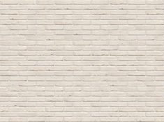 a white brick wall with no mortars on it