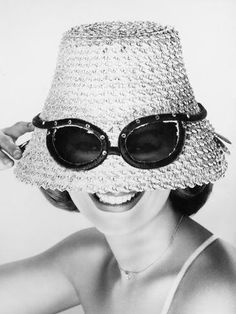 Photo: Woman Wearing Hat with Fake Sunglasses : 24x18in Hat With Sunglasses, Woman Wearing Hat, Resting Face, Breathtaking Photography, Stock Photos Woman, Roger Moore, Iconic Movies, Sunglasses Vintage, Hats Vintage