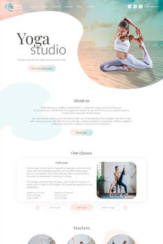 the yoga studio wordpress theme