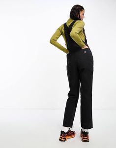 Jumpsuits & Rompers by Dickies Go all-in-one Classic overalls design Adjustable buckle straps Buttoned sides Functional pockets Straight leg Regular fit Overalls Design, Black Overalls, Duck Canvas, Leggings Sale, Bib Overalls, Long Sleeve Floral Dress, Active Wear Leggings, Hoodies For Sale, Petite Maternity