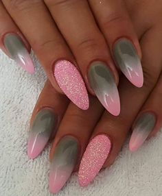 Pink Grey Nails, Fall Nail Colors Opi, Mint Nails, Grey Nails, Nagellack Trends, Nude Nail, Fall Nail Art Designs, Thanksgiving Nails