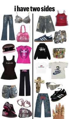 mcbling vs Real 2000s Fashion, Real Y2k, Street Style Outfits Casual, Clothes And Shoes