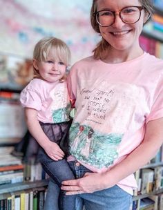 Introducing The Youthful Collection: Bookish Tees for Your Kids • Sweet Sequels Bookish Tees, Adventure Stories, Beautiful Library, Kindred Spirits, Anne Of Green, Mommy And Me