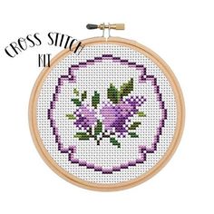 the cross stitch kit is ready to be completed