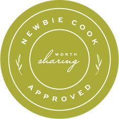 the logo for newbie cook, worth sharing