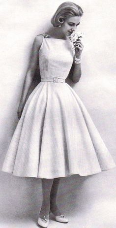 Fashion 50s, 1950 Fashion, Vintage Fashion 1950s, Fashion 1950s, 50 Style, Retro Mode, Vestidos Vintage, 50s Dresses