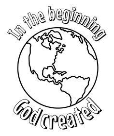 i'm the beginning gourmet coloring page with earth and words on it