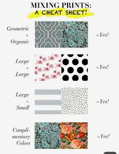 Patterns That Go Together, Mix And Match Pattern, Mix And Match Digital Print Design, Mixing Fabric Patterns, Mix Match Pattern Outfits, Pattern Combinations, How To Mix Prints Fashion, How To Mix Patterns