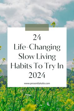 Want to start your slow living journey? Our list of 24 slow living habits is perfect for beginners looking to simplify and enrich their lives. Learn how small changes like mindful mornings, tech-free evenings, and sustainable living can make a big impact. Start living intentionally today! Slow Living | Mindfulness | Intentional Living | Simple Living | Mindful Living | Simple Life | Slow Living For Beginners | Slow Living Guide | Slow Living Movement Slow Intentional Living, Simplistic Lifestyle, Slow And Simple Living, How To Live A Simple Life, Living Authentically, Living Slow, Living A Simple Life