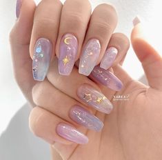 Korea Nails Design, Trashy Nails, Unghie Nail Art, Pastel Nails Designs, Asian Nails, Really Cute Nails, Soft Nails