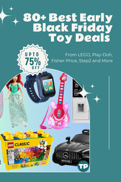 80+ Best Early Black Friday Toy Deals From LEGO, Play-Doh, Fisher-Price, Step2 and More, up to 75% Off Lego Play, Santa's List, Lego 4, Santa List, Bbq Set, Best Black Friday, Play Doh