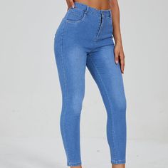 These jeans are the holy grail of denim and the epitome of trendy meets comfort! These have a relaxed fit! That is one of our favorite cuts here because it flatters ALL figures, is one of the trendiest styles, and is so comfortable! We loveeeee a good pair of tummy-control jeans PLUS they have butt-lifting technology! The pockets have some magic in them as the way they're placed and shaped will make even the flattest booty look perky! Should we talk about that gorgeous wash!? Goodness! The dark Flat Booties, Warm Pants, Formal Pants, Mens Dress Pants, Holy Grail, Women Pants Casual, Work Pants, Jeans Dress, Jeans Pants