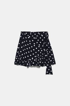 Tie Wrap, Tapered Pants, Zara United States, Waist Pants, Patterned Shorts, Polka Dot, Mid Rise, Polka Dots, Dots