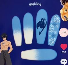 Nerd Nails, Nail Anime, Nail Piercing