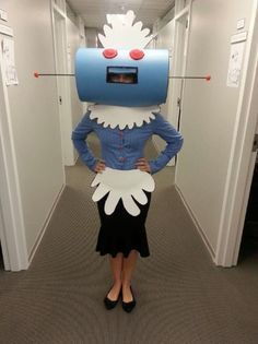 Light Blue Posters, Rosie The Robot, Black Halloween Costumes, Dekorasi Halloween, Robot Costumes, Diy Halloween Costumes For Women, Homemade Halloween