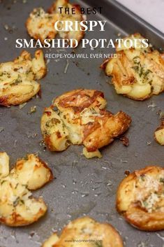 the best crispy smashed potatoes recipe you will ever need