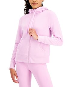 img{max-width;100%}|Ideology Women's Hoodie.|Full-zip hoodie.Convenient drawstring attachment.Cotton Polyester blend.Great for cooler weather.Bright colors to choose from. Hoodie Purple, Matching Family Outfits, Family Outfits, Pink Hoodie, Sleeves (women), Fleece Hoodie, Sweater Jacket, Women Brands, Color Purple