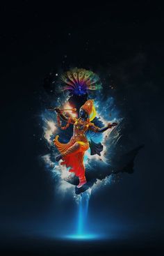 an image of a woman dancing in the air