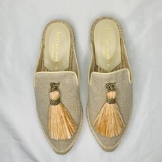 Brand New In Original Packaging. No Flaws. Perfect Shoes For The Spring/Summer. Size 7 All Offers Welcome Beige Flat Espadrilles For Summer, Flat Beige Espadrilles For Summer, Beige Espadrilles For Summer Day Out, Spring Beige Slip-on Espadrilles, Spring Natural Espadrilles For Day Out, Cream Slip-on Espadrilles For Spring, Cream Slip-on Espadrilles For Summer, Chic Summer Slip-on Espadrilles, Beige Round Toe Espadrilles For Day Out