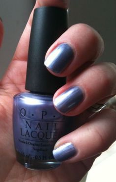 opi Grey Nail Polish, Opi Nail Colors, Pretty Nail Colors, Fashion Designer Clothes, Job Tweets, Opi Nail Polish, I Love Nails, Opi Nails