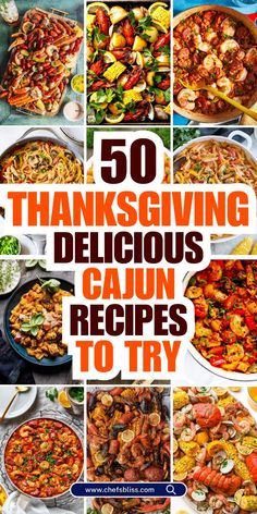 50 thanksgiving deliciousness cajun recipes to try