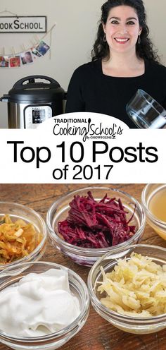 From nourishing recipes &essential oil DIYs to the best information on natural remedies & healthy living, here are our top 10 posts of 2017! Nourishing Recipes, Cooking School, Natural Remedies, Essential Oil, Healthy Living, Top 10, 10 Things