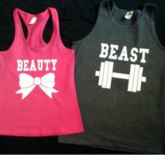 Work out clothes with the bae. #couples Beauty And Beast, Estilo Fitness, 8th Anniversary, Fit Couples, Fitness Apparel, The Perfect Guy, Shiny Things, Couple Shirts, Matching Couples