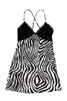 Details & Fit - zebra satin fabric - black lace detailing Fabric & Care 100% Polyester Hand Wash Cold / Dry Flat Slip Dress Outfit Fall, Zebra Print Clothes, Slip Dress Outfit, 2000s Fashion Trends, 2000s Clothes, Scene Outfits, Zebra Print Dress, Zebra Dress, 2000s Fashion Outfits