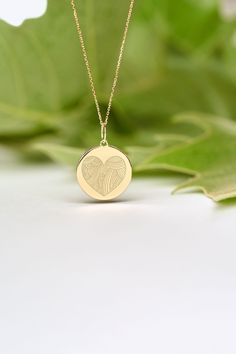 If you wish we can personalize your 14k Solid Gold Heart Necklace. A Dainty and unique gift for Valentine's Day, Birthdays, Weddings and Anniversaries! ● MATERIAL 14k SOLID GOLD ● Chain Length or Without Chain - Without Chain - 40 cm / 16 inches - 45 cm / 18 inches - 50 cm / 20 inches ● PENDANT SIZE [The jump ring (bail) is not included in the measurements] - 13 mm / 0.51 Inches diameter - 14 mm / 0.55 Inches diameter - 15.3mm / 0.6 Inches diameter - 16.5mm / 0.65 Inches diameter - 19 mm / 0.75 Heart Necklace With Engraving Option For Gifts, Heart-shaped Wedding Necklace With Engraving Option, Customizable Heart Charm Necklaces For Anniversary, Heart Shaped Wedding Necklace With Engraving Option, Heart Pendant Necklace With Engraving Option For Wedding, Heart-shaped Engraved Charm Necklaces For Keepsake, Heart Shaped Engraved Charm Necklaces For Keepsake, Heart-shaped Engraved Charm Necklace For Keepsake, Valentine's Day Heart Pendant Jewelry With Engraving Option