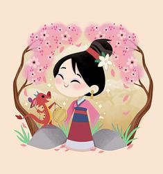 Chibi Disney Princess, Steve Thompson, Kawaii Pictures, Disney Doodles, Disney Elena, Disney Artwork, Disney Lover, Monsters Inc