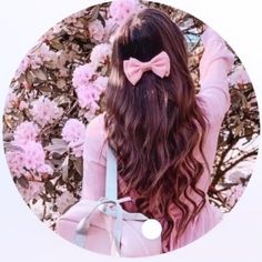 #cutedpz #girl #girly #dpz #dps #dp #cute Instagram Dpz, Dp Cute, Every Girl, A Girl, A Wedding, Long Hair, Hair, Pink